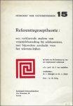 LAING, DU, M. - REFERENTIEGROEPTHEORIE: EEN VERKLARENDE ANALYSE VAN VRIJETIJDSBESTEDING BIJ ADOLESCENTEN, MET BIJZONDERE AANDEACHT VOOR HET TELEVISIE - KIJKEN.