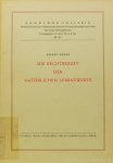 MOSER, A. - Die Rechtskraft der natürlichen Lebenswerte.