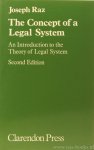 RAZ, J. - The concept of a legal system. An introduction to the theory of legal system.