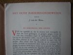 Blom J. van der - Het oude bakkers-gildewezen - de bakkersboekjes van Zeelandia no.6-