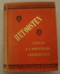 SCHWEIGER-LERCHENFELD, AMAND. - Het Oosten. Met 215 platen en illustraties en 12 plattegronden.