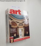 Diverse Autoren: - Art. Das Kunstmagazin. Konvolut aus 12 Heften aus dem Jahr 2002
