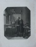 J.H. Rennefeld naar S. Altmann - Originele staalgravure Petrus Plancius