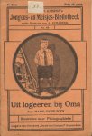 Ovink-Soer, Marie - Uit Logeeren bij Oma, 48 pag. kleine, geniete softcover, goede, gebruikte staat (sticker met nummer op voorkant), Jacob van Kampen's Jongens- en meisjes-Bibliotheek no. 44
