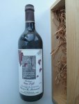 [Marten Toonder] - Vin rouge du monsieur Ollivier B. Bommel - [Fles wijn in kistje]