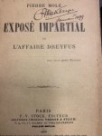 MOLE, P., - Exposé impartial de l'affaire Dreyfus