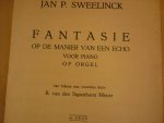 Sweelinck; Jan Pieterszoon (1562-1621) - Fantasie; op de manier van een echo voor piano of orgel