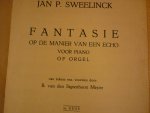 Sweelinck; Jan Pieterszoon (1562-1621) - Fantasie; op de manier van een echo voor piano of orgel