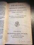 Phaedrus - Phaedri, august liberti, fabularum aesopicarum Libri Quinque