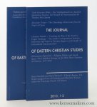 Walbiner, carsetn / Heinz Otto Luthe / a.o. (eds.). - The Journal of Eastern Christian Studies. Volume 65 2013 / 1-2 & 3-4. [ 2 volumes ].