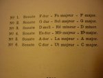 Weber; C.M. von - Sonaten für Violine und Klavier - sonate 1 t/m. 6; (Carl Herrmann)
