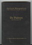 Jansen, R.L. - o.p. - de Psalmen - Bijbelsche Monographieën