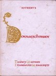 N.N. - Catalogue of twenty Western illuminated manuscripts from the fifth to the fifteenth century from the library at Donaueschlingen