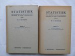Bakker, Dr. O. - Statistiek - Deel II - De toepassingen der statistische methode.