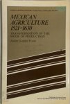 Andre Gunder Frank - Mexican agriculture 1521-1630 Transformation of the mode of production
