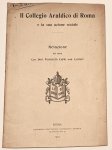  - [Heraldry, 1905] Il collegio Araldica di Roma, Relazione des socia Cav. Doll. Ferruccio Carlo nob. Carreri, Roma 1905, p. 8-13.