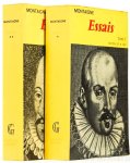 MONTAIGNE, M. DE - Essais. Édition augmentée d'une bibliographie mise à jour et d'une chronologie. Complete in 2 volumes.