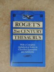  - Roget's Twentieth first 21st Century Thesaurus - With a Complete Alphabetical Index to Classified Synonyms and Antonyms