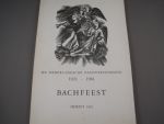 De Nederlandsche Bachvereeniging - Bachfeest herfst 1961