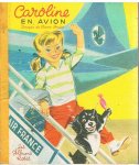 Probst, Pierre  -  tekeningen - Caroline en avion
