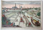 Stelzer, Johann Jakob (1706-1780) - Canal a Harlem, ou les vaisseaux montent et descendent pour Amsterdam (mirrored)