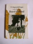 J.E. Burger - 14 dagwandelingen in Noord-Holland / Provincie voetwijzer / 2