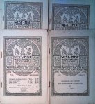 Leys, J.J. (redactie) - West-Indië Landbouwkundig Tijdschrift - 4e jaargang 1919 (4 afleveringen)