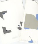 LANDSAAT, Hans - Twee gesigneerde kleurenzeefdrukken.