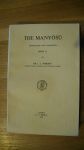 PIERSON, J.L. - The Manyosu.10. Translated and annotated. Book X