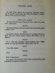 Anouilh, Jean - Pieces Noires (1963) en Pieces Brillantes (1972)
