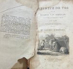 Reynaert; Jacobus Scheltema (vert.) - Literature old Dutch history | Reintje de Vos van Hendrik van Alkmaar, naar den Lubekschen druk van 1498. Haarlem, Vincent Loosjes, 1826.