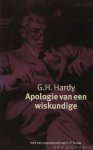 HARDY, G.H. - Apologie van een wiskundige. Met een voorwoord van C.P. Snow. Vertaling: Josephine Ruitenberg.
