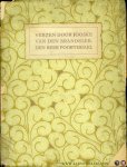 BRANDELER - DEN BEER POORTUGAEL, Jooske van den - Verzen door Jooske van den Brandeler-den Beer Poortugael.