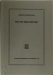 Martin Heidegger 14438 - Was ist Metaphysik?