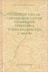 JAPPE ALBERTS, POF. DR. W - Overzicht van de geschiedenis van de Nederrijnse territoria tussen Maas en Rijn ± 800 - 1288