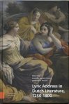  - Lyric Address in Dutch Literature, 1250-1800