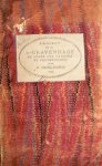 Cornelis Redelykheid. - Project of ontwerp om de stank of besmettelyke reuk der wateren in de gragten van 'sGravenhage des zomers voor te koomen.Opgedragen aan den Wel Edele en Groot Achtbaren Magistraat van 'sGravenhage.