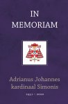  - In memoriam kardinaal Adrianus Johannes Simonis 1931-2020