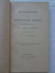 Fokker, Adr.A. & J.C. de Man. - Levensberichten van Zeeuwsche medici.