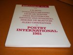 Diepstraten, Johan; Phil Muysson (red.) - BZZLLETIN, 9e Jaargang, Nummer 87. F.B. Hotz, Doeschka Meysing en Poetry International 1981.