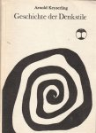 Arnold Keyserling - Geschichte der Denkstile