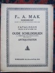  - Catalogus OUDE SCHILDERIJEN / ANTIQUITEITEN 22, 23 en 24 februari 1941