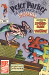 Junior Press - Peter Parker, de Spektakulaire Spiderman nr. 104, Limited Serie : Darkhawk,  geniete softcover, zeer goede staat