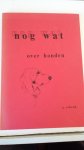 Schenk, G. - Nog wat over honden  (anatomie en fysiologie)