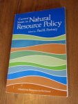 Portney, Paul R. - Current issues in natural resource policy