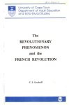 GRESHOFF C.J. - The Revolutionary Phenomenon and the French Revolution
