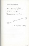 SCHOUWENAARS, Clem - DOKTER SIMON FALBECK.  *** met handgeschreven opdracht, gesigneerd.