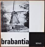 Knuvelder Gerard, Verwiel H J, e.a. - Brabantia Tijdschrift Provinciaal Genootschap van kunsten en wetenschappen Noord Brabant Jaargang 23, no. 3, 1974