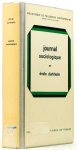 DURKHEIM, E. - Journal sociologique. Introduciton et notes de Jean Duvignaud.