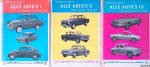 Graaf, Peter de - Alle auto's I, II & III (3 delen)